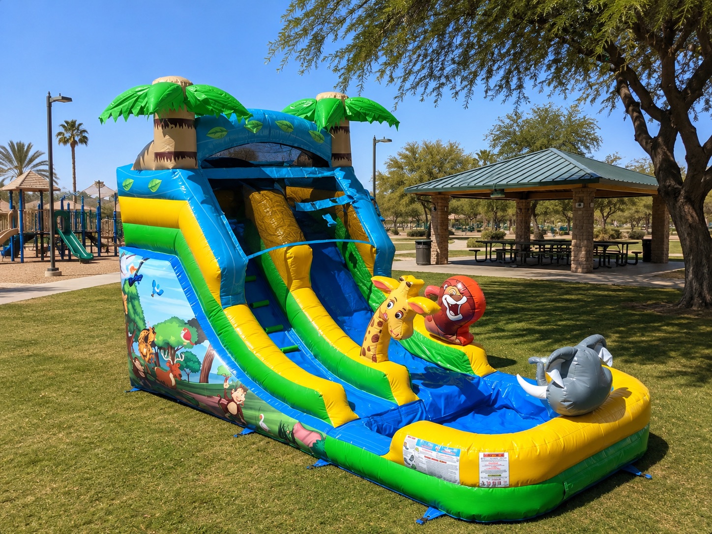 Safari Water Slide - Image 1